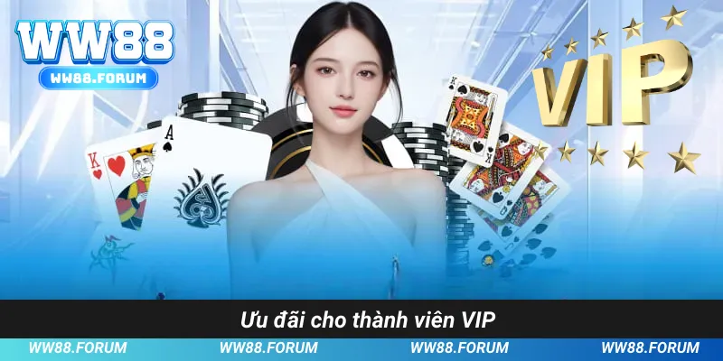 Ưu đãi cho thành viên VIP