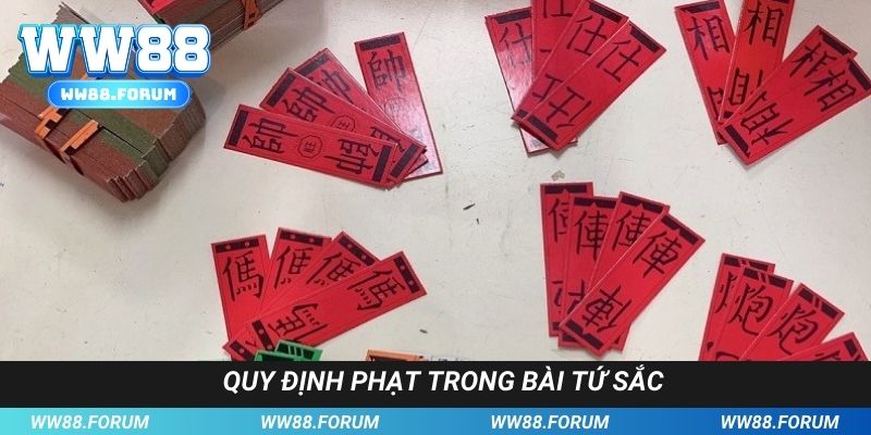 Các trường hợp bị phạt tiền khi chơi bài tứ sắt  