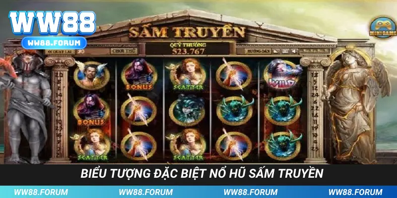 Biểu tượng đặc biệt xuất hiện trong vòng quay